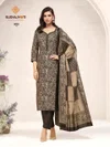 Poshak Vol 8 By Suryajyoti Pure Cotton Printed Kurti With Bottom Dupatta